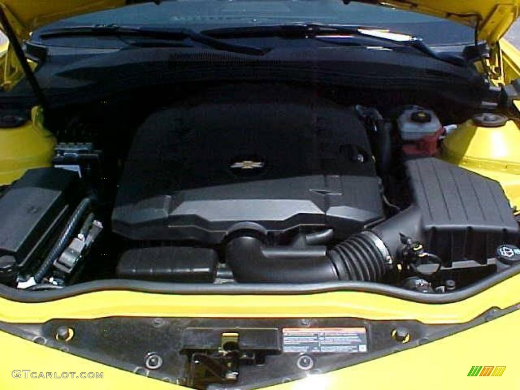2010 Camaro LT Coupe - Rally Yellow / Black photo #4