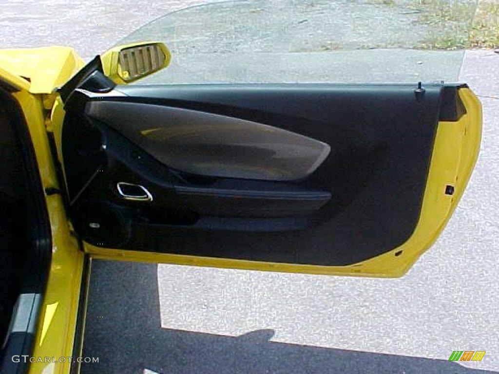 2010 Camaro LT Coupe - Rally Yellow / Black photo #7