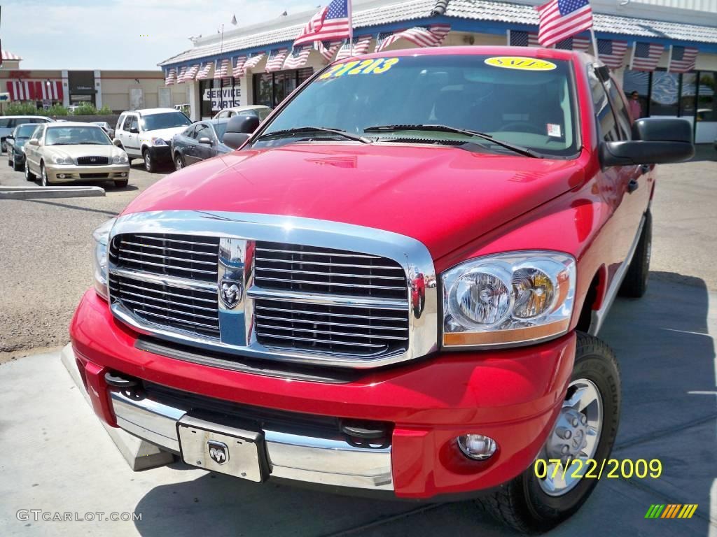 Flame Red Dodge Ram 1500