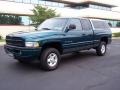 1998 Emerald Green Pearl Dodge Ram 1500 Sport Extended Cab 4x4  photo #2