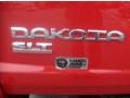 2007 Flame Red Dodge Dakota SLT Quad Cab  photo #5