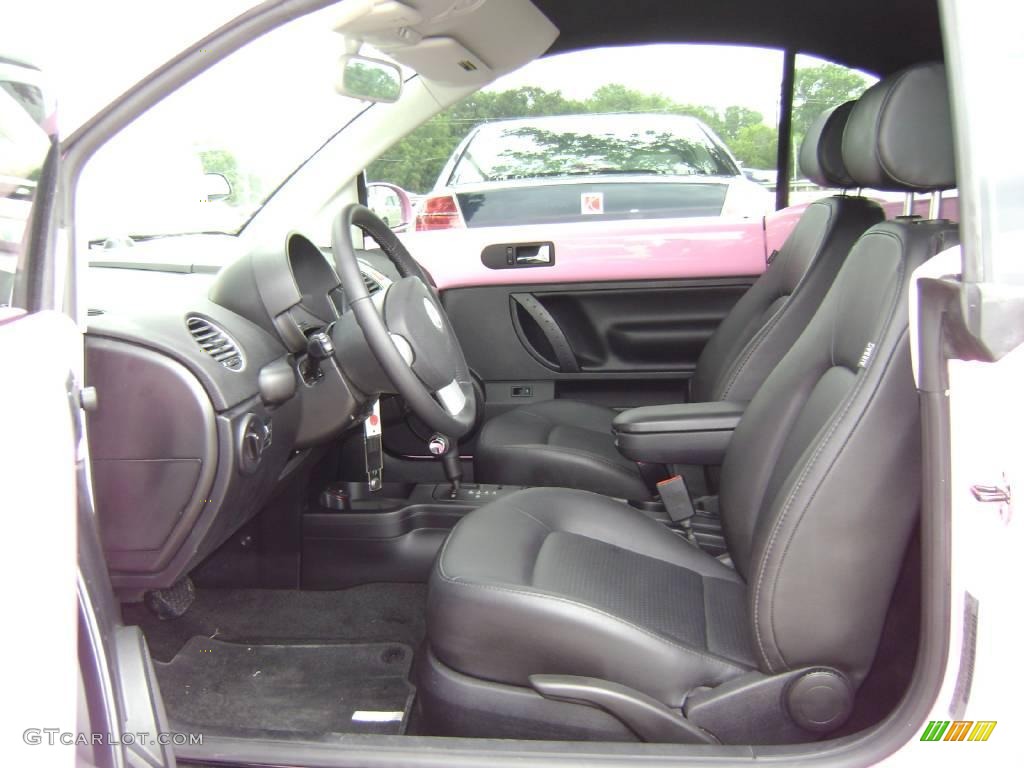 2009 New Beetle 2.5 Convertible - Custom Pink / Black photo #8