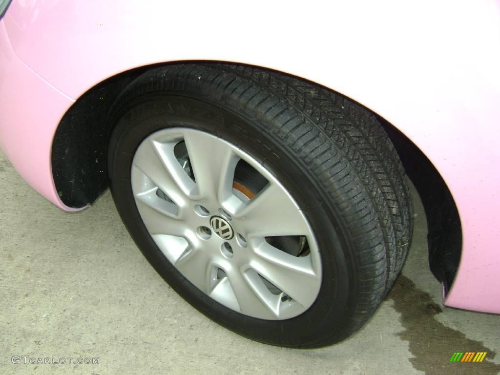 2009 New Beetle 2.5 Convertible - Custom Pink / Black photo #16