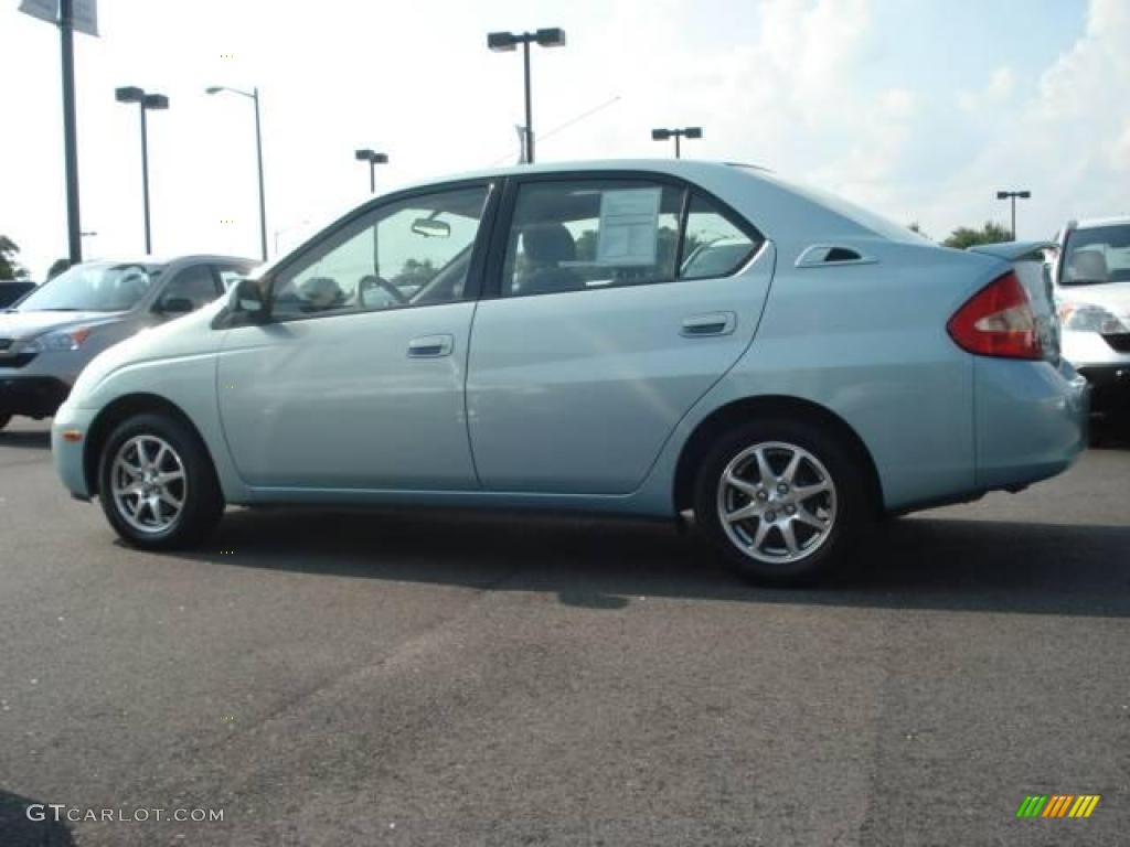 2003 Prius Hybrid - Aqua Ice Opalescent / Amethyst photo #3