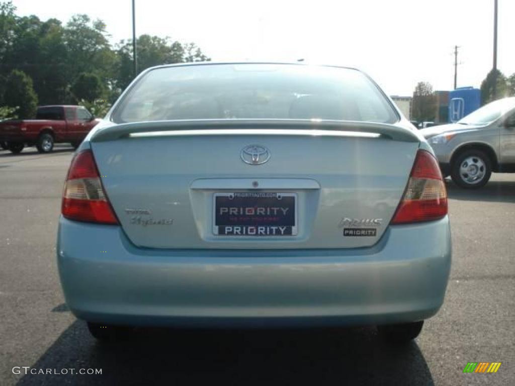 2003 Prius Hybrid - Aqua Ice Opalescent / Amethyst photo #5