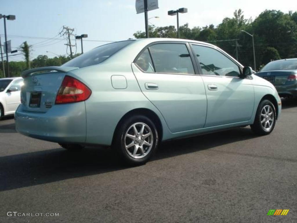 2003 Prius Hybrid - Aqua Ice Opalescent / Amethyst photo #6