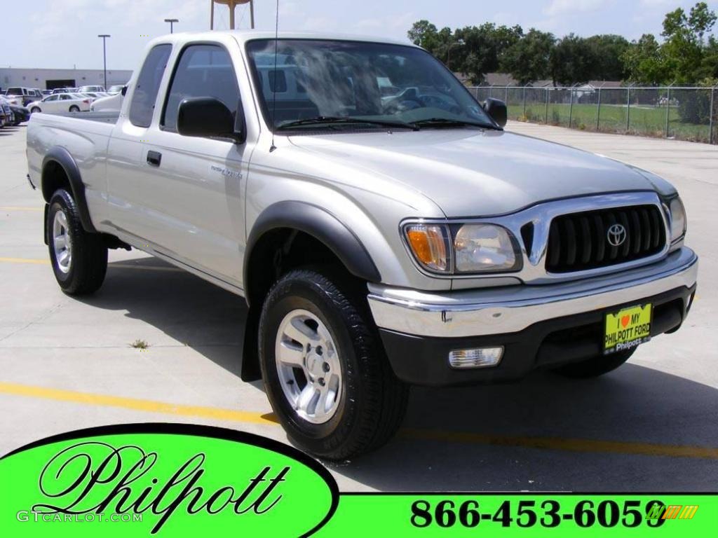 2004 Tacoma PreRunner Xtracab - Lunar Mist Metallic / Charcoal photo #1