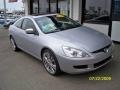 2004 Satin Silver Metallic Honda Accord EX V6 Coupe  photo #1