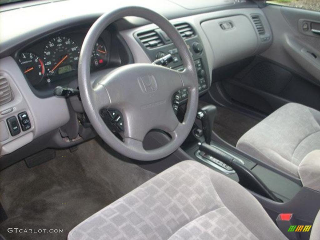 2002 Accord SE Sedan - Nighthawk Black Pearl / Quartz Gray photo #10
