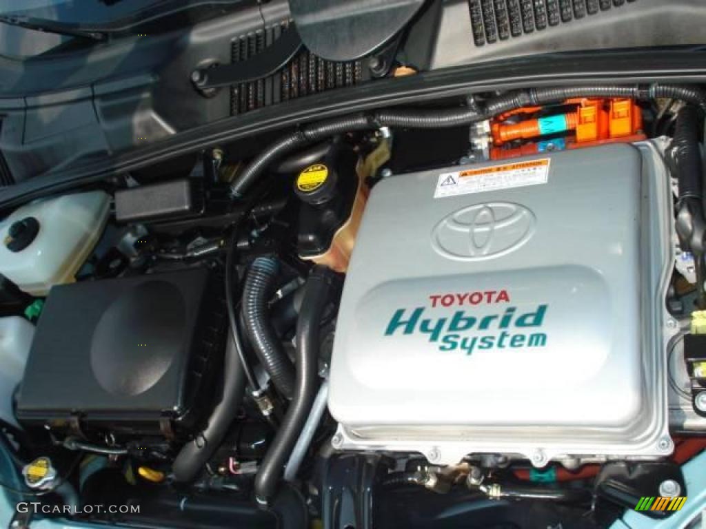 2003 Prius Hybrid - Aqua Ice Opalescent / Amethyst photo #19