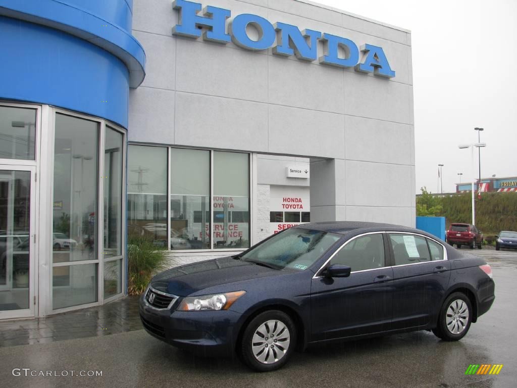 2008 Accord LX Sedan - Royal Blue Pearl / Gray photo #1