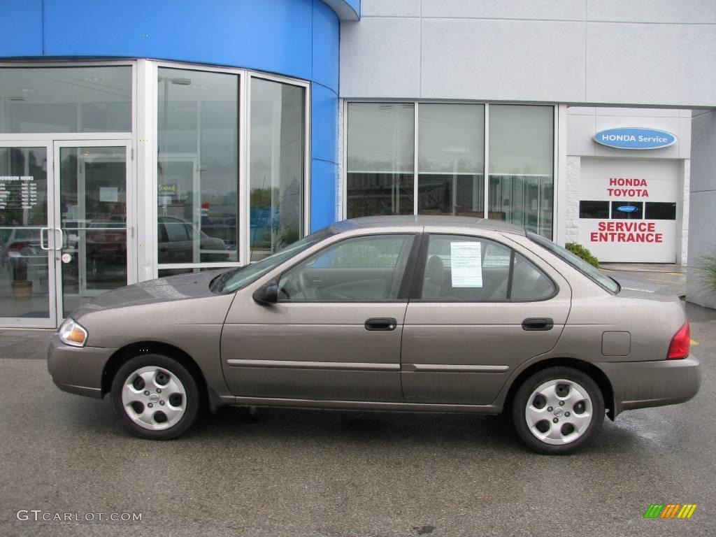 2004 Sentra 1.8 - Bronze Shimmer / Taupe photo #3