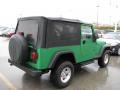 2004 Electric Lime Green Pearl Jeep Wrangler Unlimited 4x4  photo #5