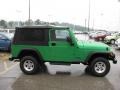 2004 Electric Lime Green Pearl Jeep Wrangler Unlimited 4x4  photo #8