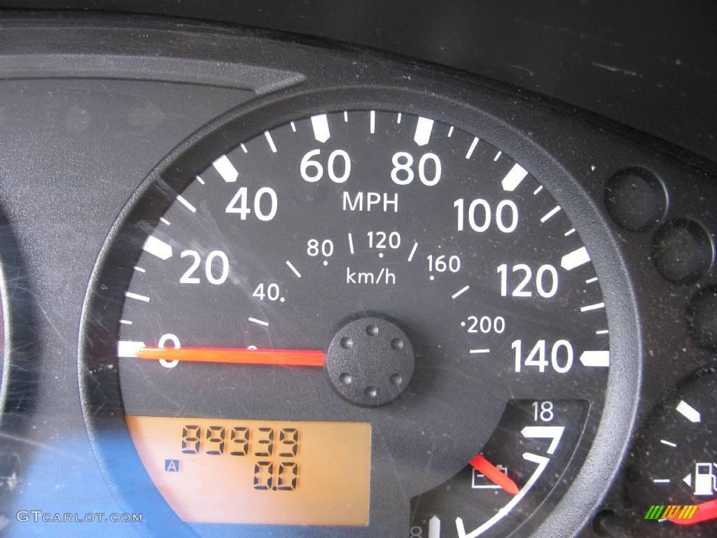 2005 Frontier SE Crew Cab 4x4 - Super Black / Desert photo #20