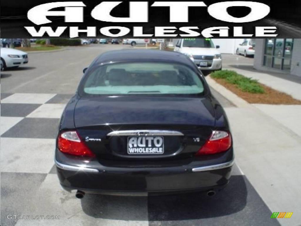 2003 S-Type 4.2 - Black / Dove photo #3