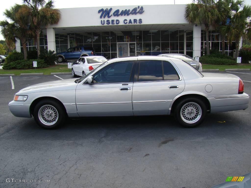 2001 Grand Marquis LS - Silver Frost Metallic / Light Graphite photo #1