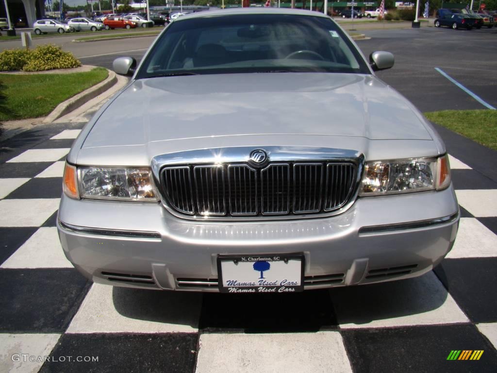 2001 Grand Marquis LS - Silver Frost Metallic / Light Graphite photo #4