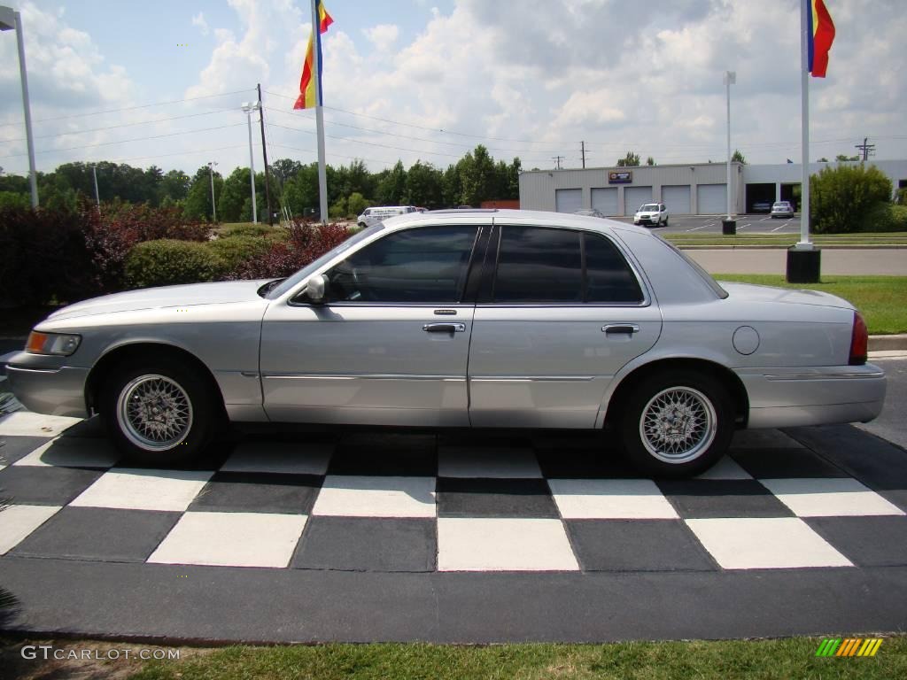 2001 Grand Marquis LS - Silver Frost Metallic / Light Graphite photo #7