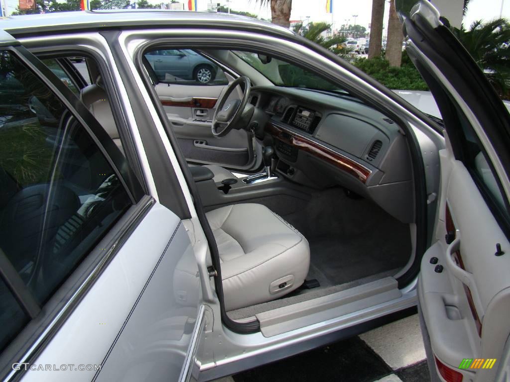 2001 Grand Marquis LS - Silver Frost Metallic / Light Graphite photo #11