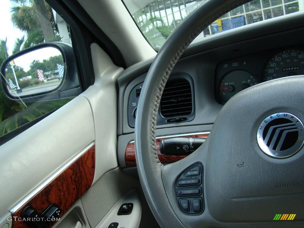 2001 Grand Marquis LS - Silver Frost Metallic / Light Graphite photo #16