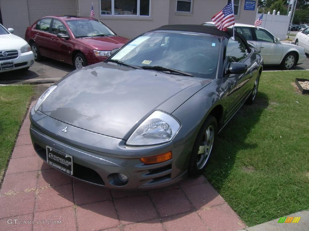 2003 Eclipse Spyder GS - Titanium Pearl / Midnight photo #2