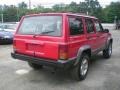 1995 Flame Red Jeep Cherokee Country 4x4  photo #7