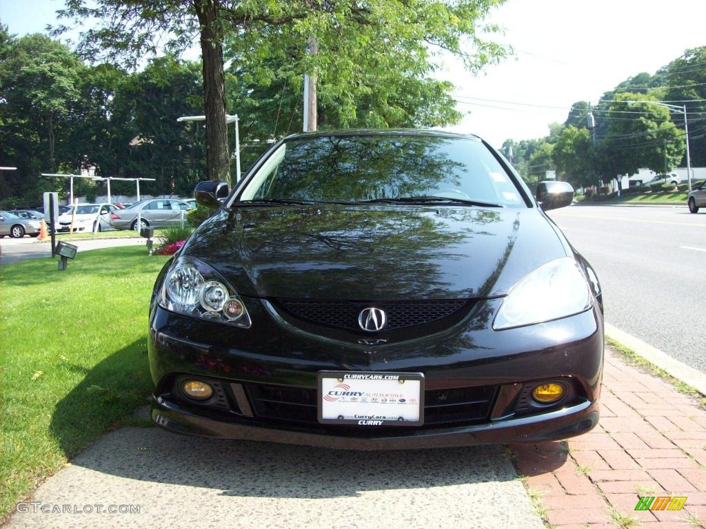 2006 RSX Type S Sports Coupe - Nighthawk Black Pearl / Ebony photo #3