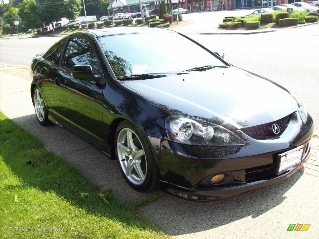 2006 RSX Type S Sports Coupe - Nighthawk Black Pearl / Ebony photo #4