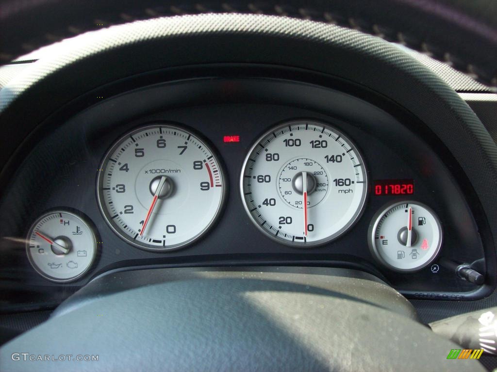 2006 RSX Type S Sports Coupe - Nighthawk Black Pearl / Ebony photo #15