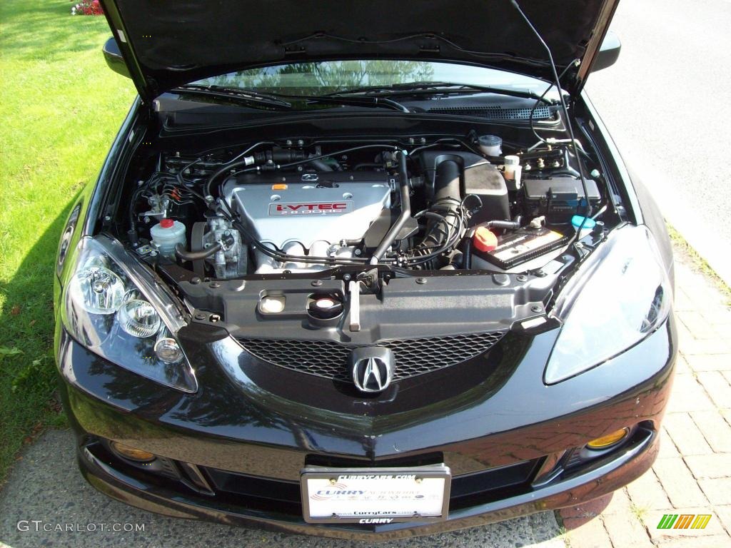 2006 RSX Type S Sports Coupe - Nighthawk Black Pearl / Ebony photo #24