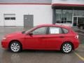 2008 Lightning Red Subaru Impreza 2.5i Wagon  photo #2