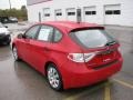 2008 Lightning Red Subaru Impreza 2.5i Wagon  photo #4