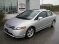 2006 Alabaster Silver Metallic Honda Civic EX Sedan  photo #2