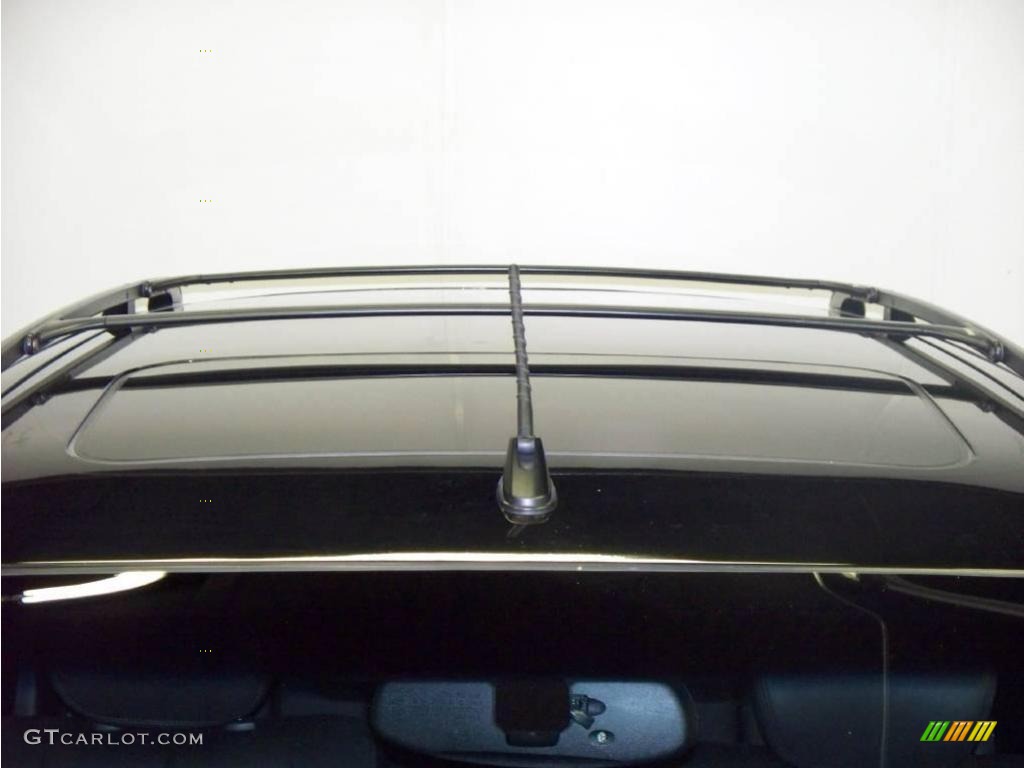 2005 Murano SE AWD - Super Black / Charcoal photo #7