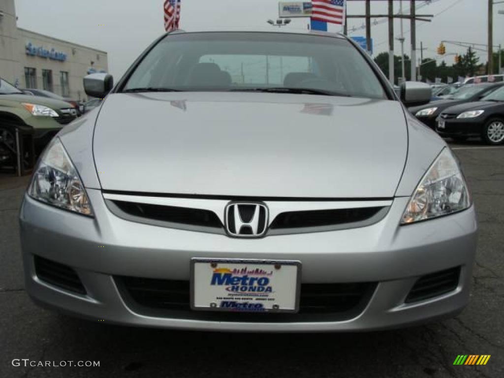 2006 Accord EX-L Sedan - Alabaster Silver Metallic / Black photo #2