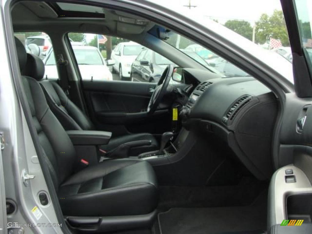 2006 Accord EX-L Sedan - Alabaster Silver Metallic / Black photo #8