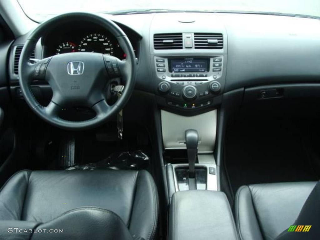 2006 Accord EX-L Sedan - Alabaster Silver Metallic / Black photo #9