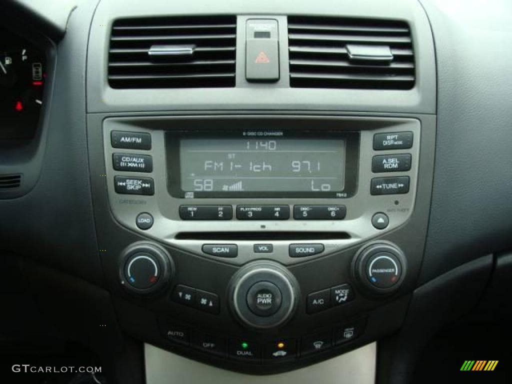 2006 Accord EX-L Sedan - Alabaster Silver Metallic / Black photo #11