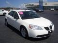 2008 Ivory White Pontiac G6 V6 Sedan  photo #7