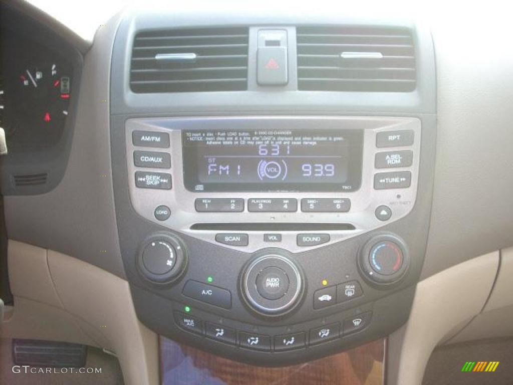 2006 Accord EX Sedan - Desert Mist Metallic / Ivory photo #13