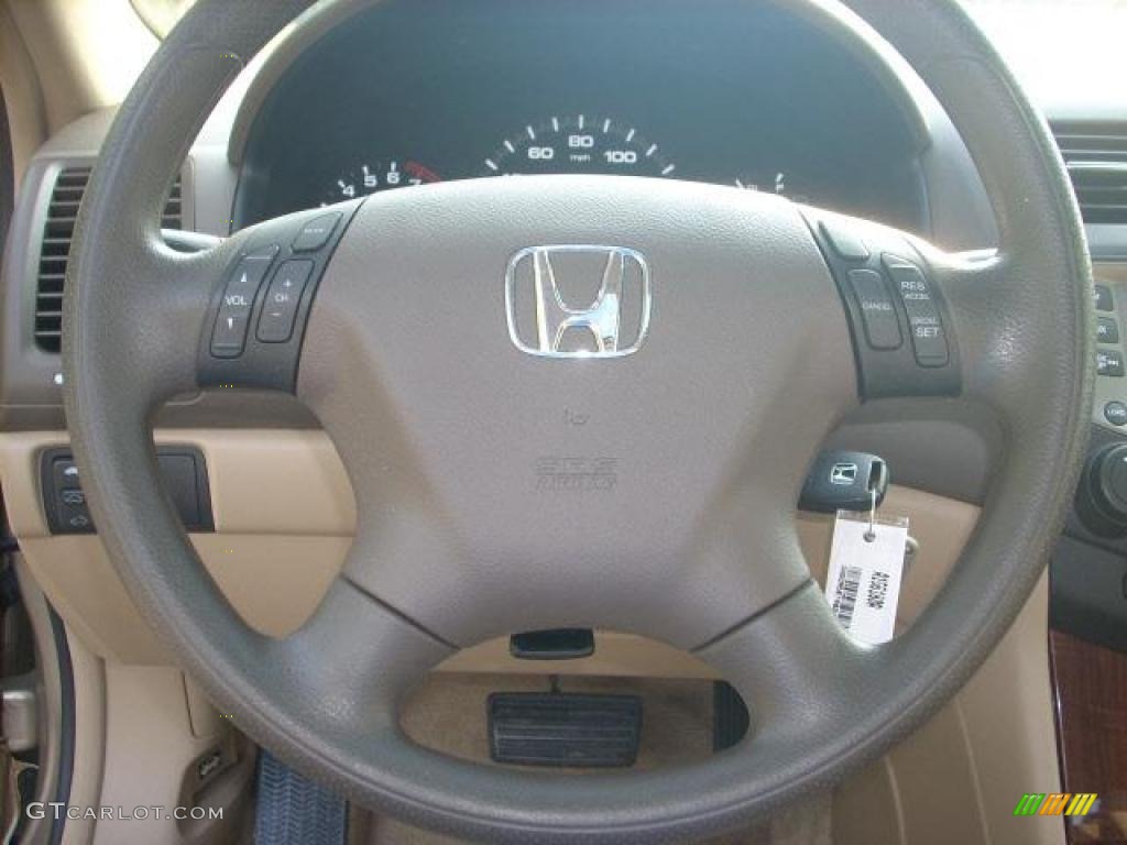 2006 Accord EX Sedan - Desert Mist Metallic / Ivory photo #16