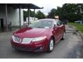 2009 Sangria Red Metallic Lincoln MKS Sedan  photo #3