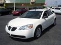 2008 Ivory White Pontiac G6 Sedan  photo #1