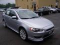 2009 Apex Silver Metallic Mitsubishi Lancer GTS  photo #12