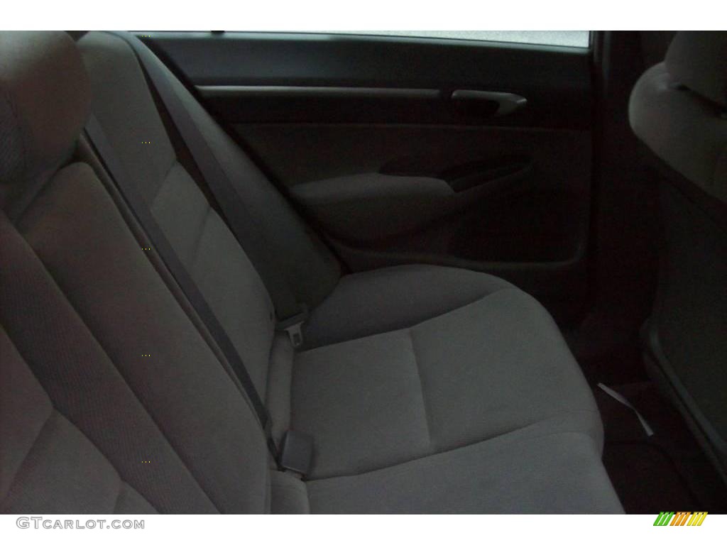2007 Civic EX Sedan - Galaxy Gray Metallic / Gray photo #14