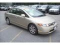 2007 Borrego Beige Metallic Honda Civic LX Sedan  photo #1