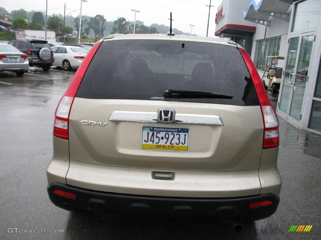 2007 CR-V EX-L 4WD - Borrego Beige Metallic / Ivory photo #5