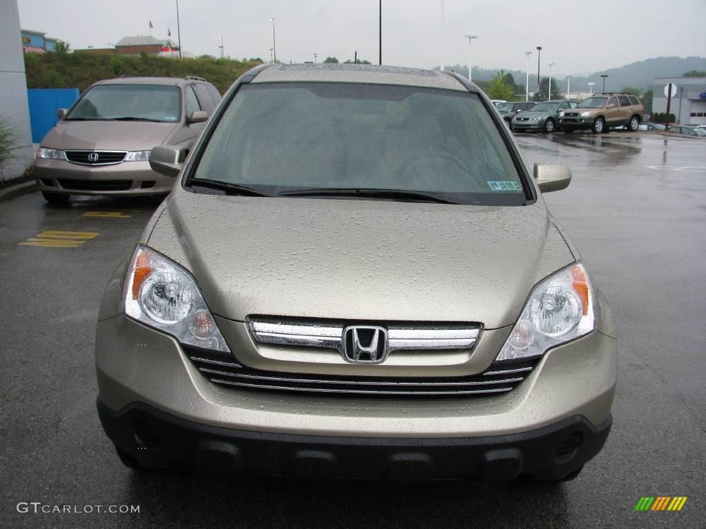 2007 CR-V EX-L 4WD - Borrego Beige Metallic / Ivory photo #11