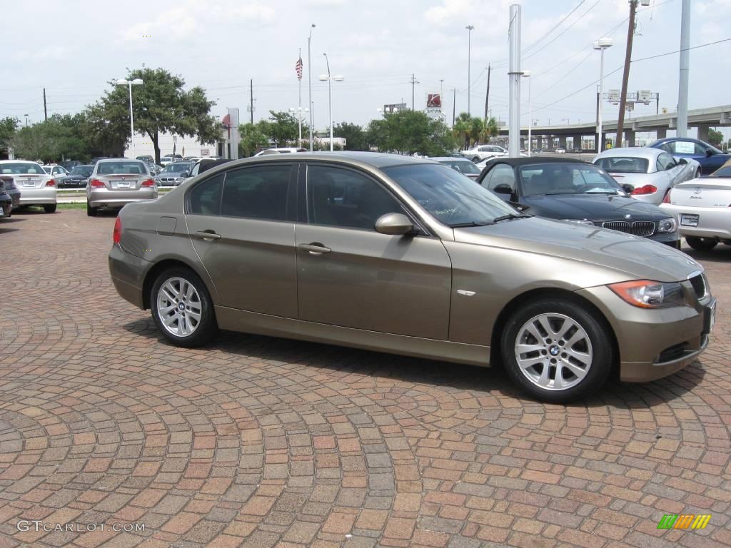 2006 3 Series 325i Sedan - Sonora Metallic / Beige photo #15